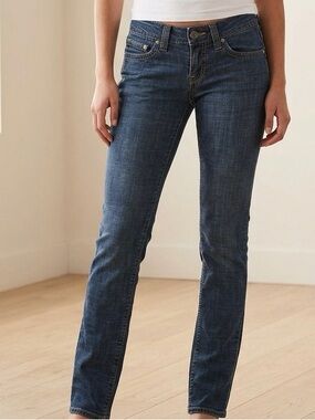 Hydraulic Nikki Extreme Slim Low Rise Jeans Dark Wash Denim Y2K Sz 7/8 Like New